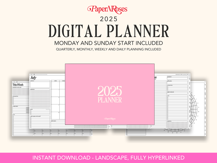 2025 Landscape Life Planner