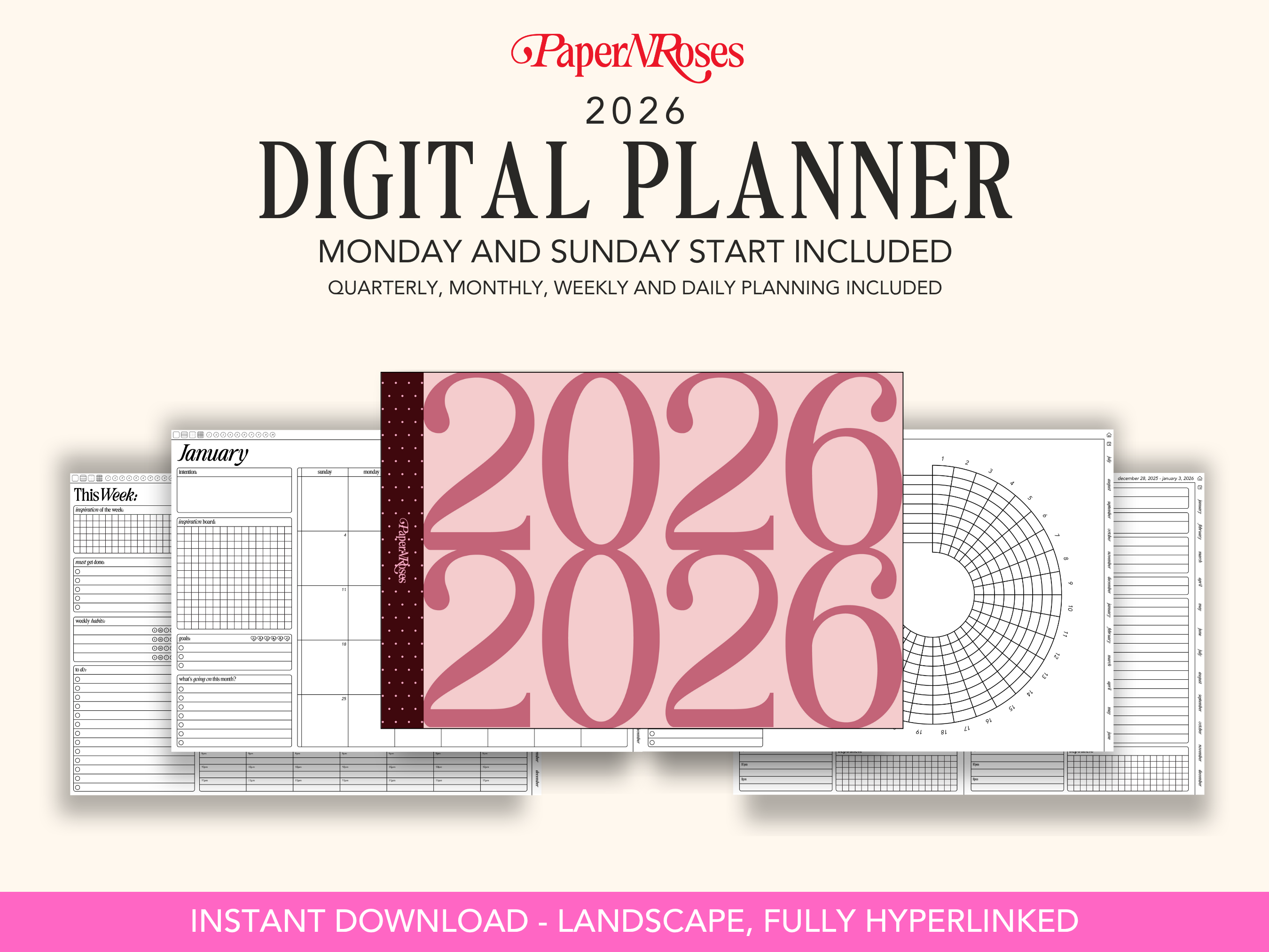 2026 Landscape Life Planner