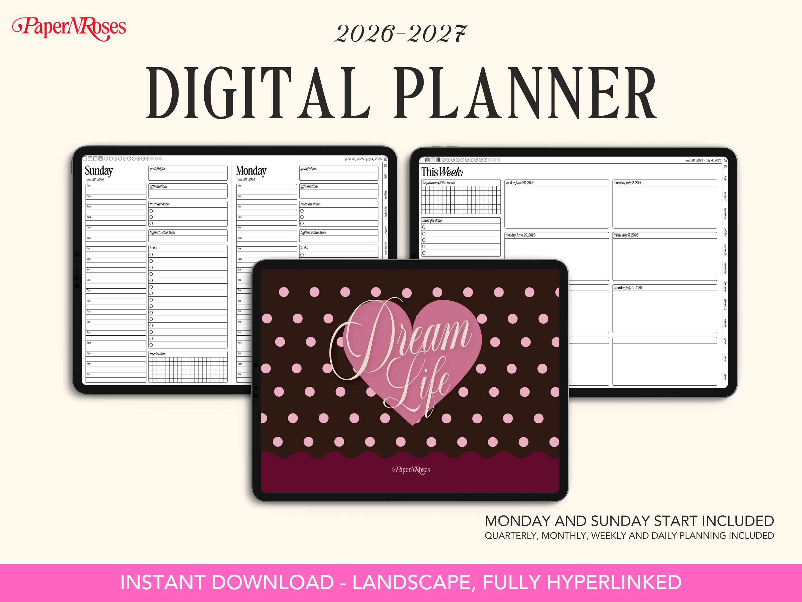 2026-2027 Landscape Life Planner