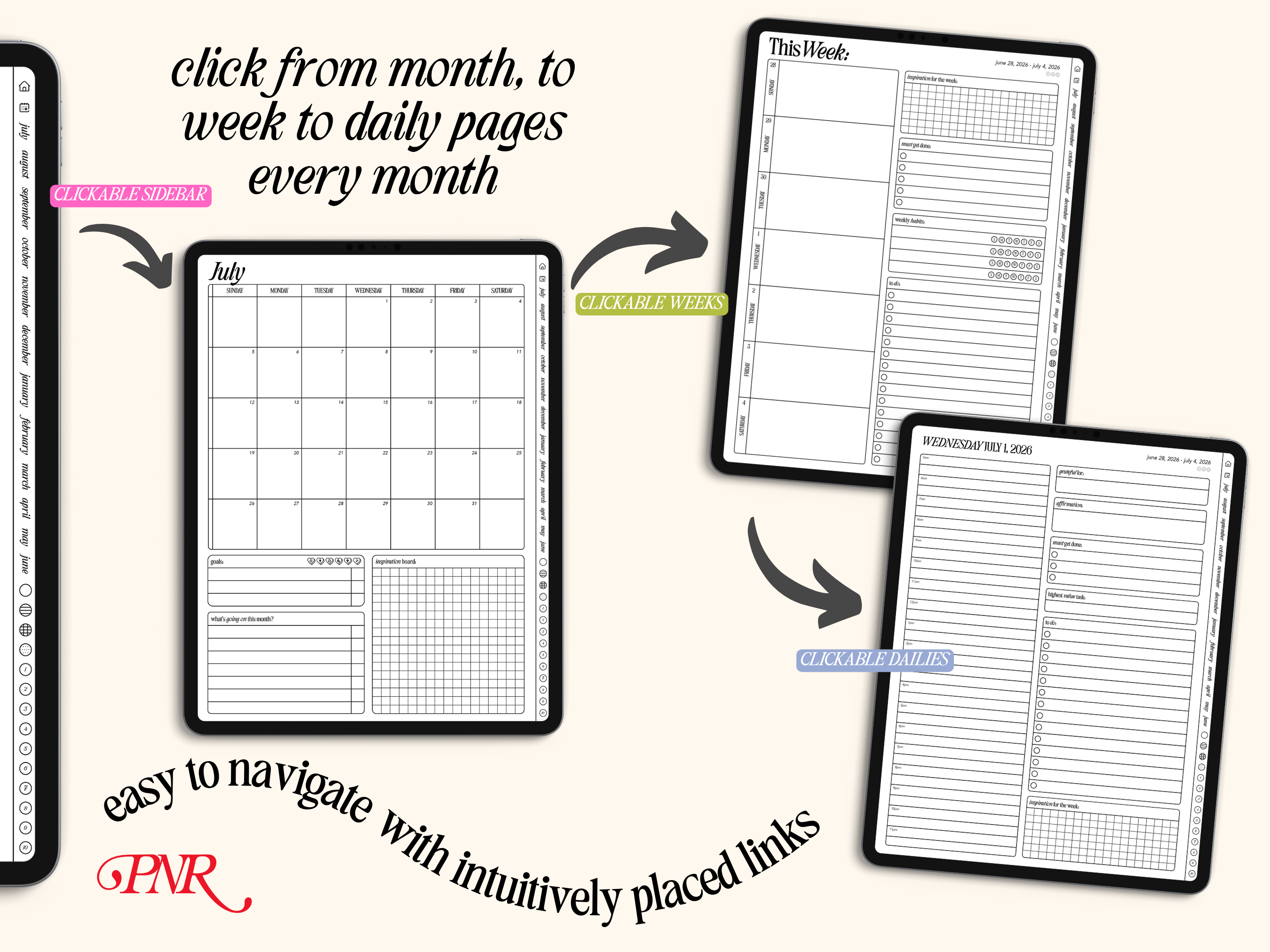 2026-2027 Portrait Life Planner