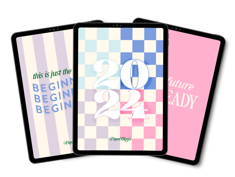 🪩 2024 Motivational Planner Covers 📓