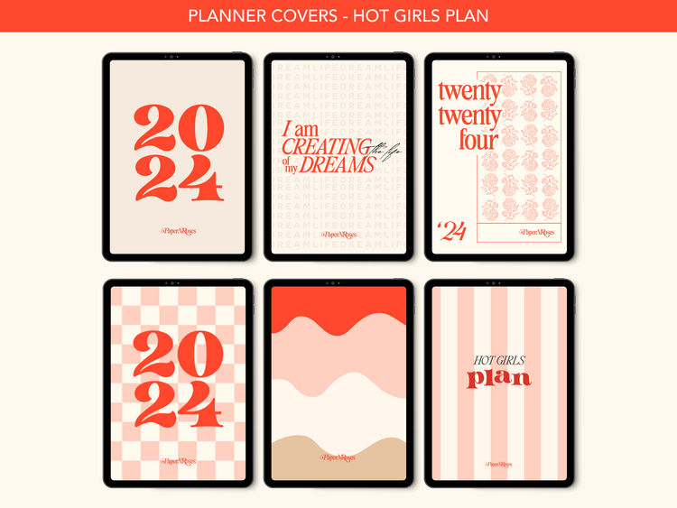 🌶️ Hot Girls Plan Planner Covers 📓