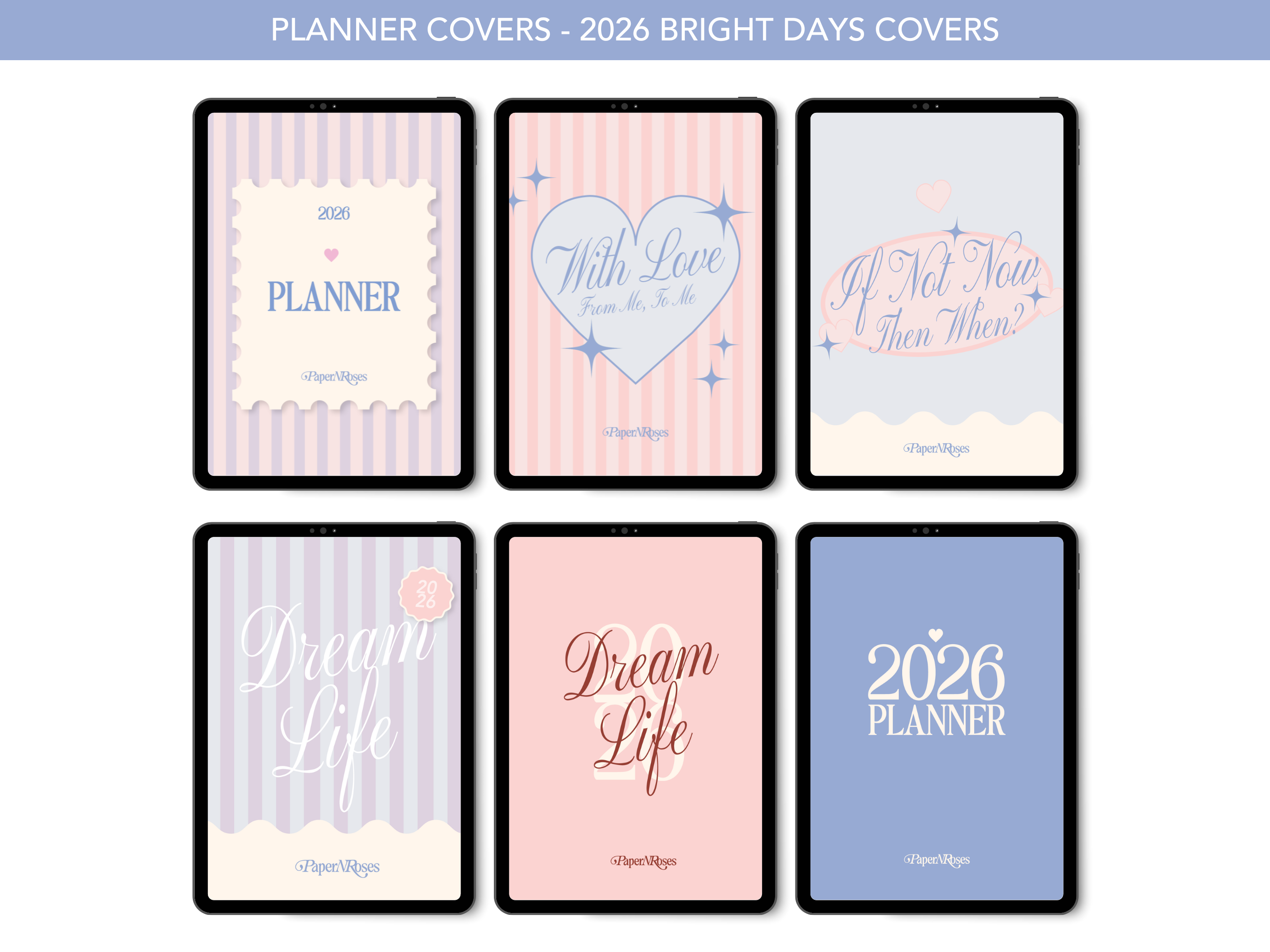🍰 2026 Sweetheart Planner Covers 💌