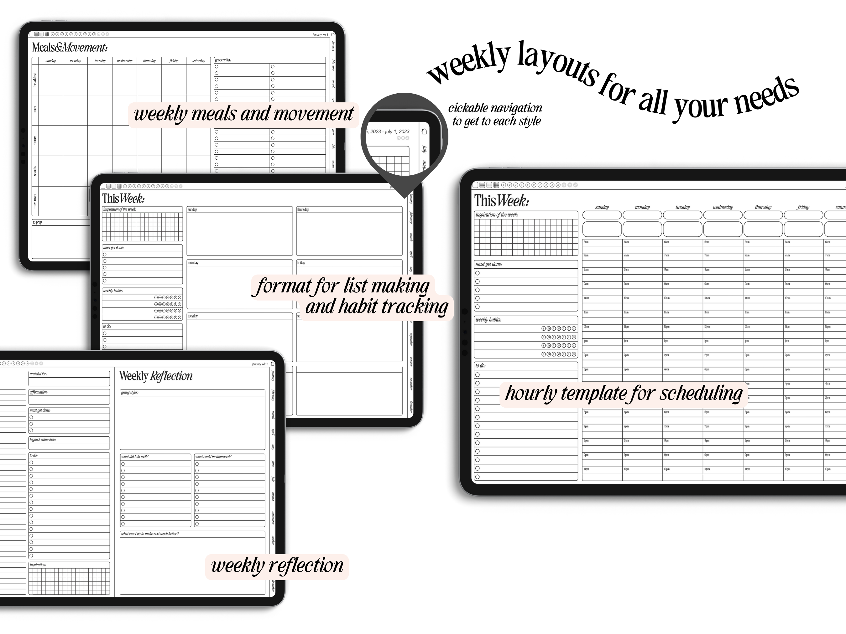 Undated Landscape Planner