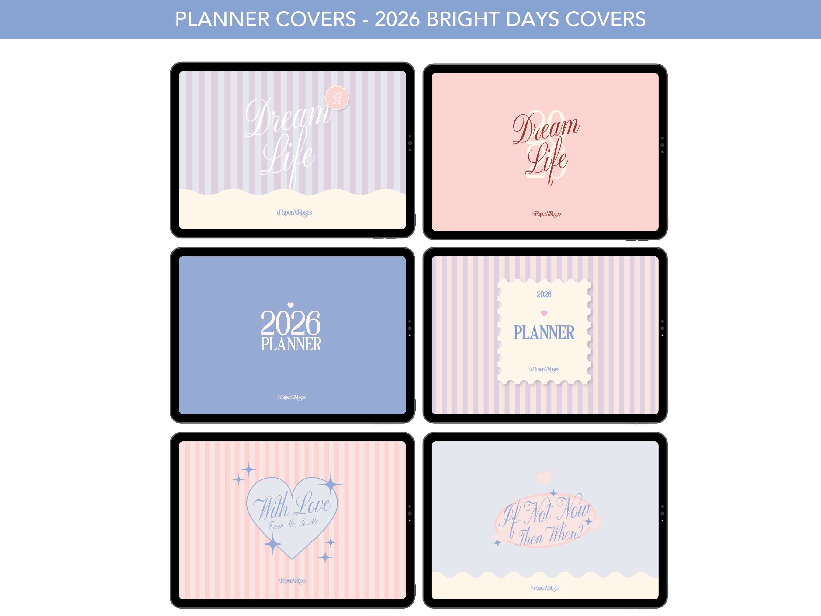 🍰 2026 Sweetheart Planner Covers 💌