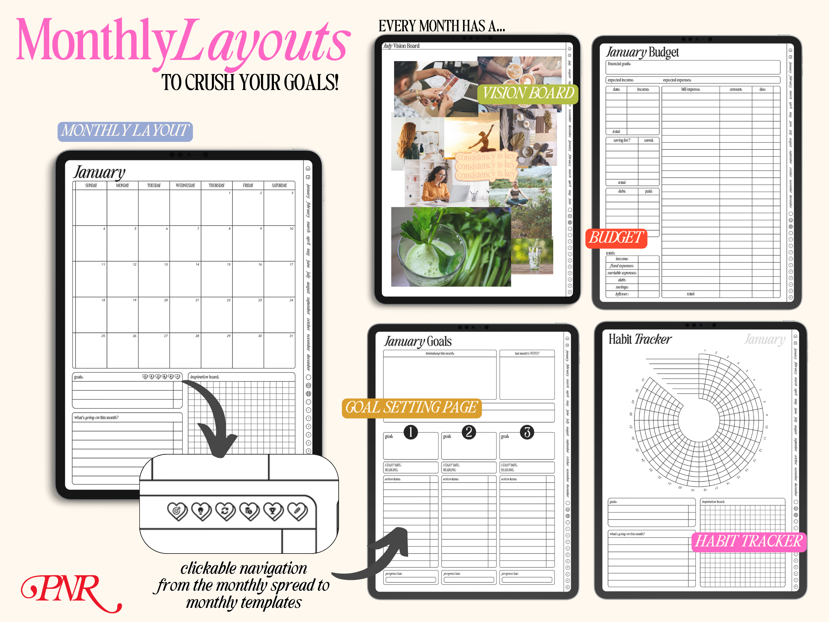 2026 Portrait Life Planner