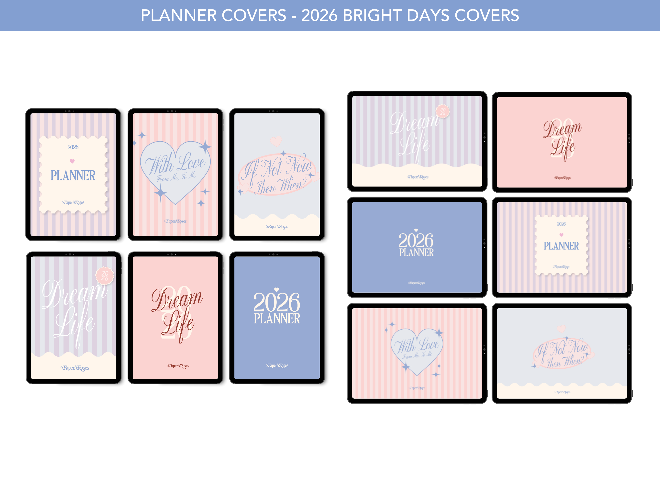 🍰 2026 Sweetheart Planner Covers 💌