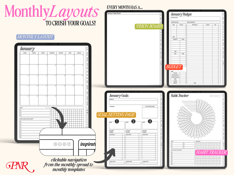 2024-2025 Portrait Life Planner