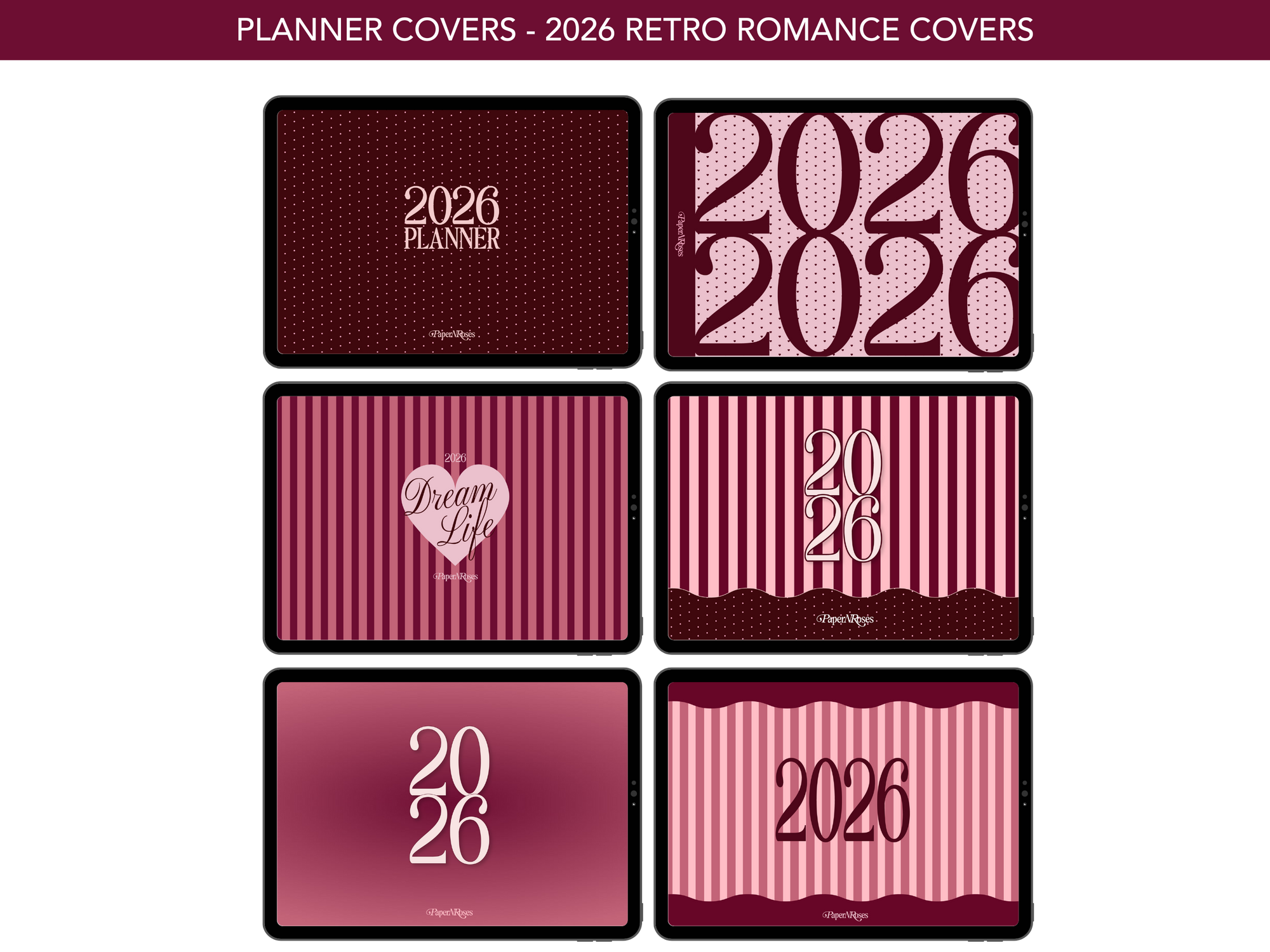 ♥️ 2026 Retro Romance Covers 🪞