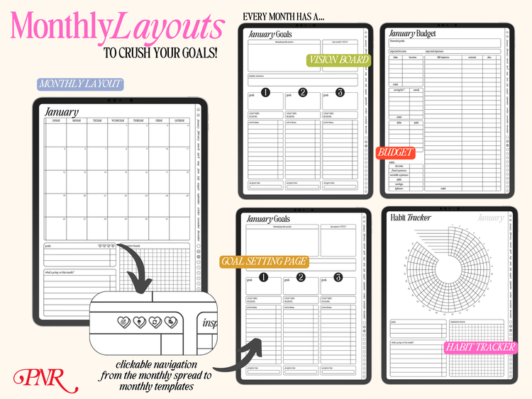 2025 Portrait Life Planner