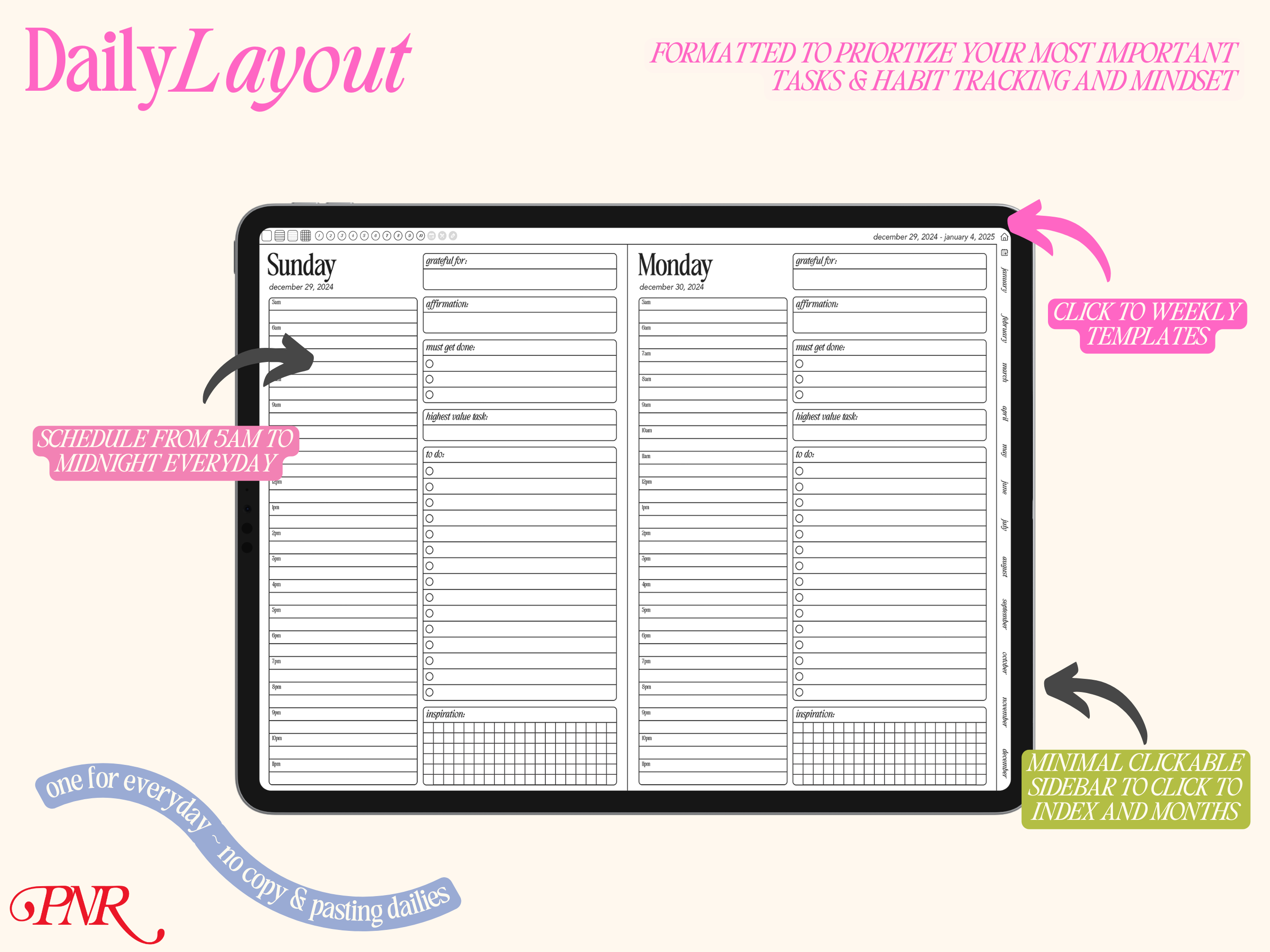 2025 Landscape Life Planner