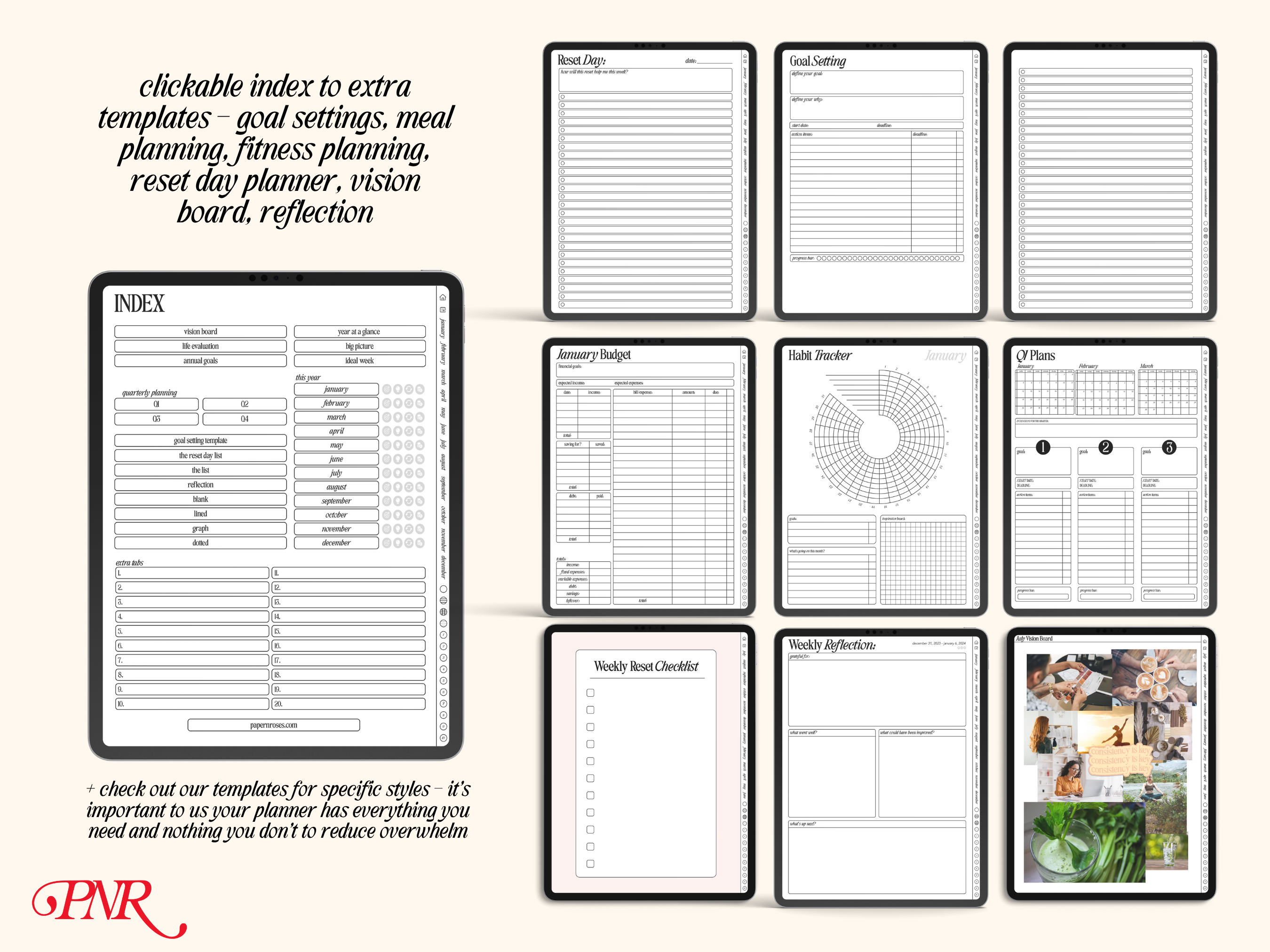2026 Portrait Life Planner