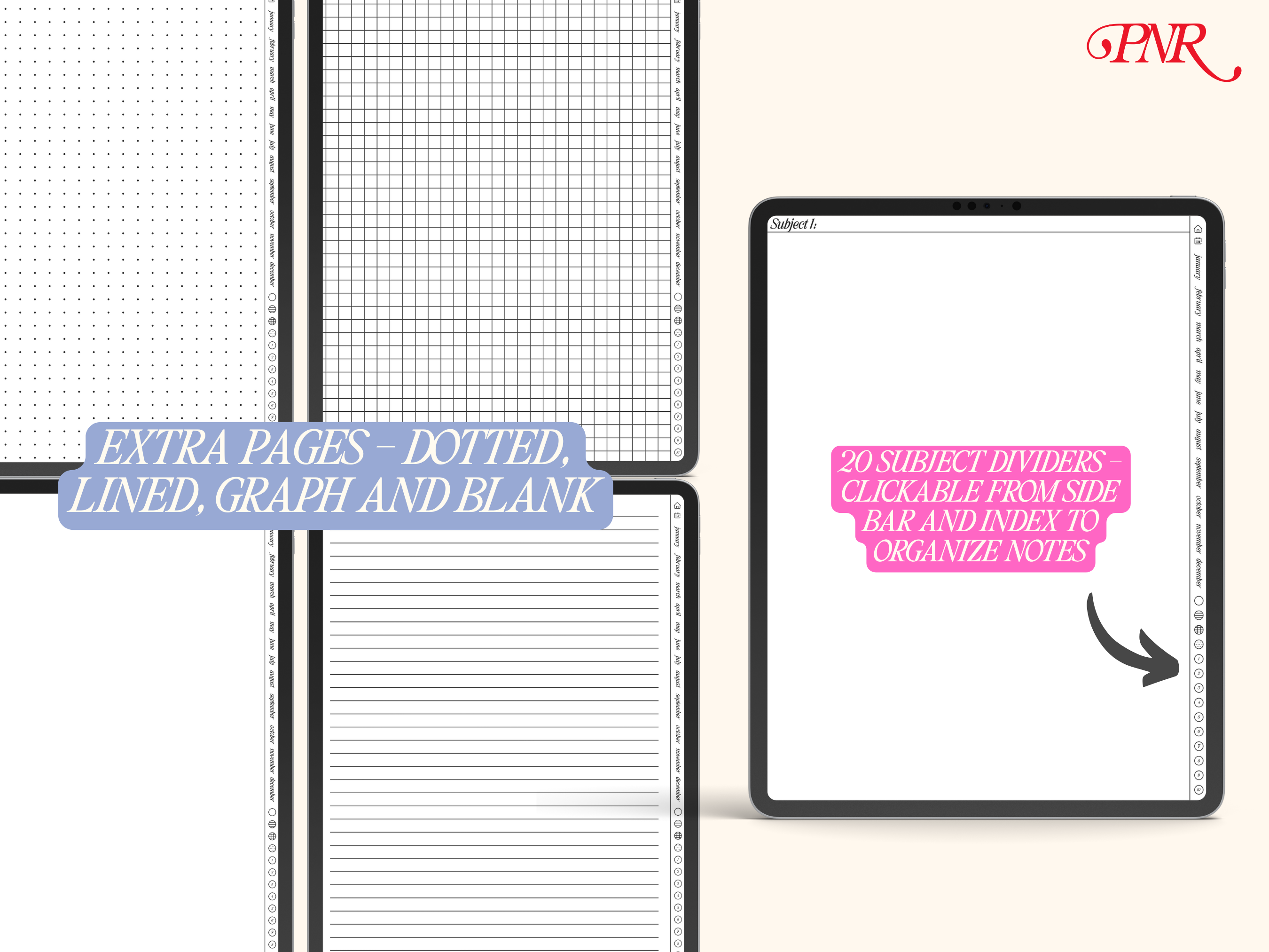 2025-2026 Midyear Portrait Life Planner