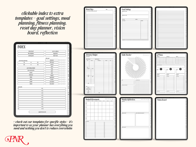 2025 Portrait Life Planner