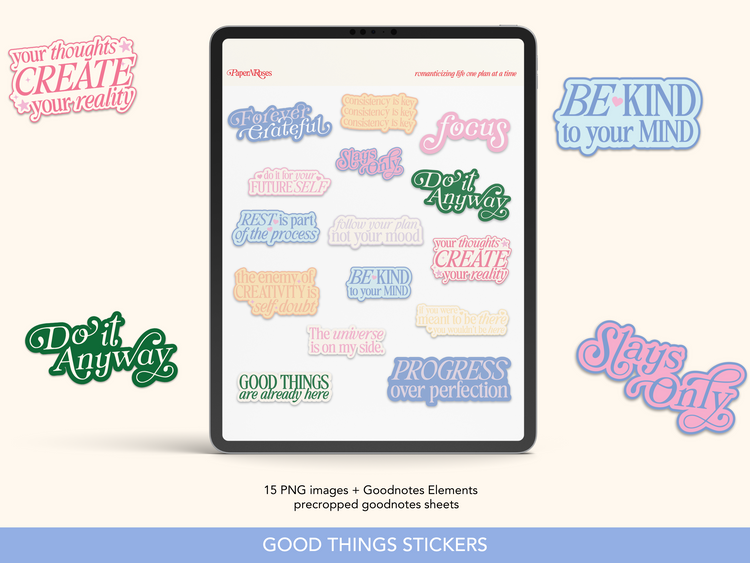 Good Things Stickers - Words Matter