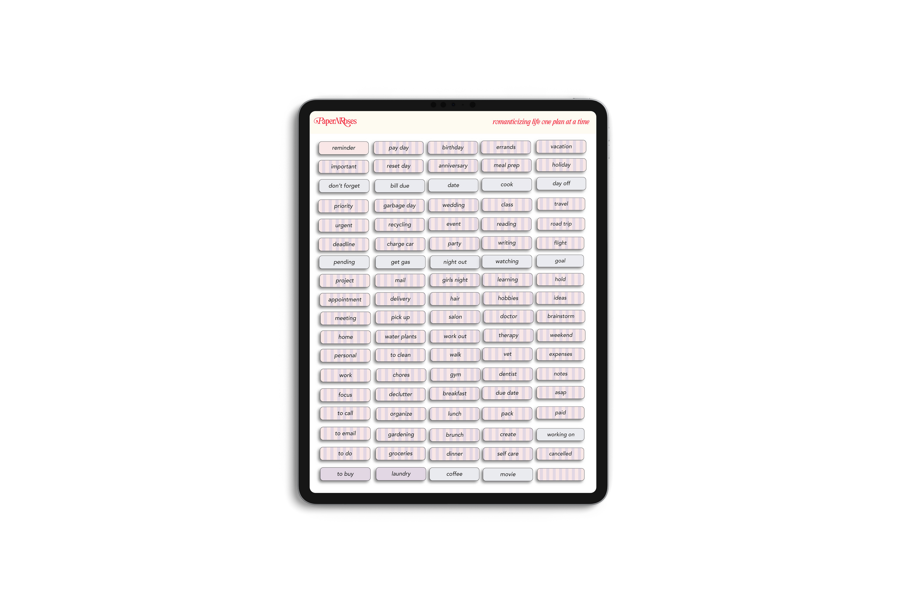 Sweetheart Functional Stickers 💕