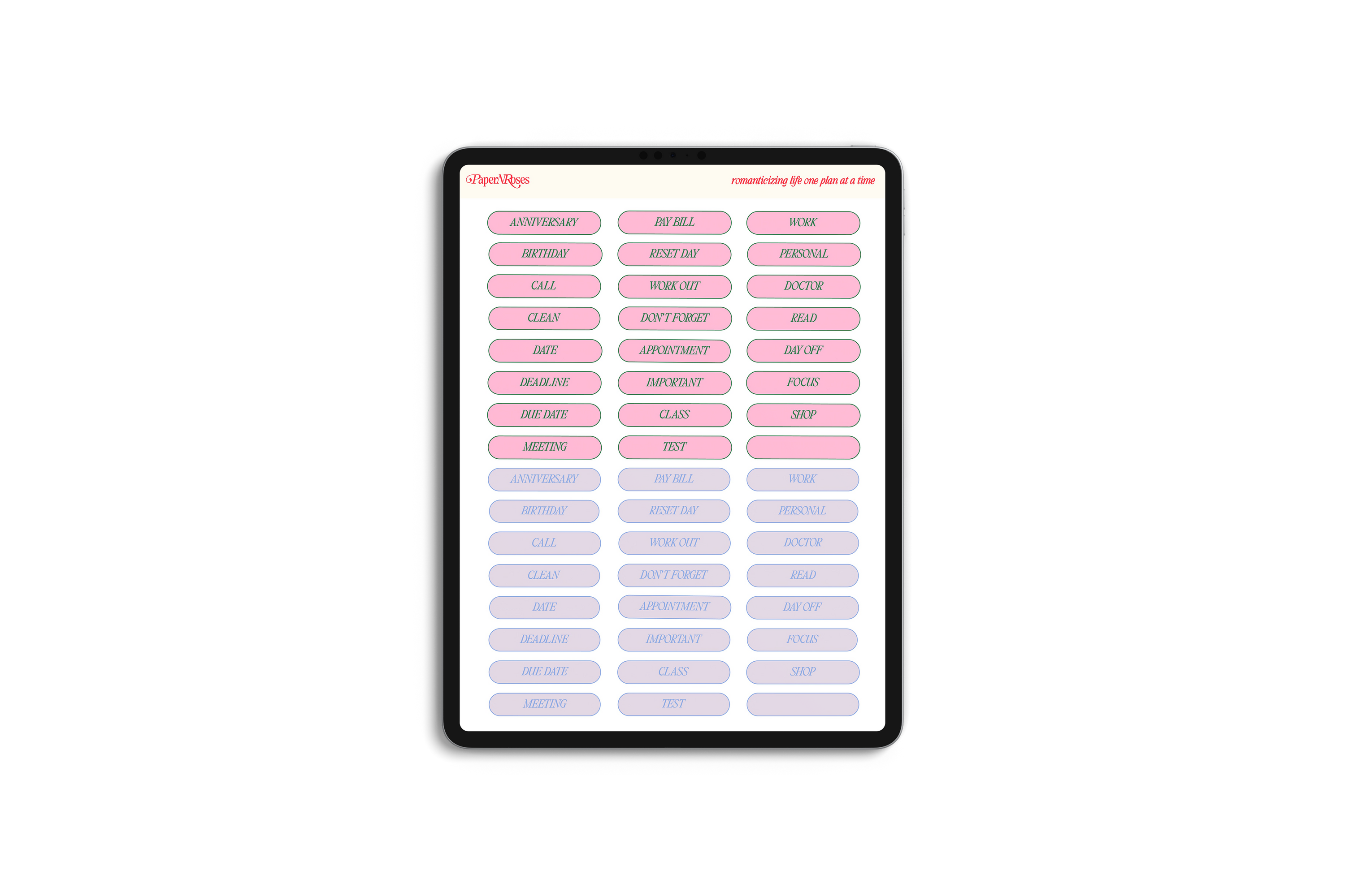 Candy Coloful Sticker Pack